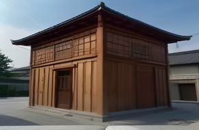 导航站数据看板界面特写，展示收录条目数量、访问量趋势与用户满意度评分，配色温暖清新